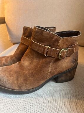 Born Leather Booties